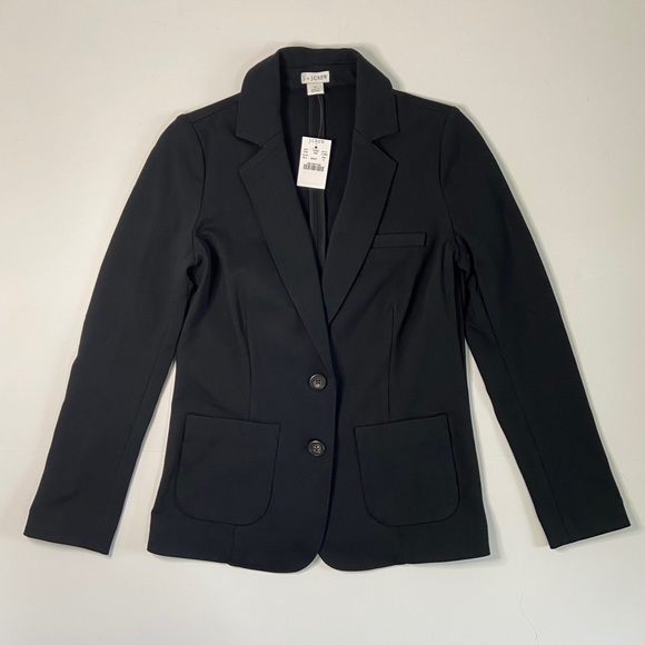 J. Crew Jackets & Blazers - J. Crew Women’s Ponte Work Blazer - Black, Size 0